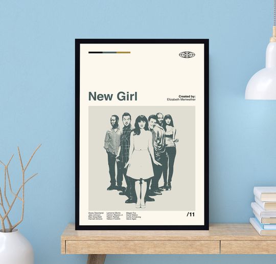 Discover New Girl Poster, Elizabeth Meriwether, New Girl TV Series