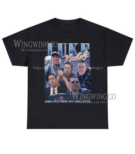 Discover Luke Nichols Vintage Bootleg Tee, Warm Fresh Bread With Honey Butter Tshirt