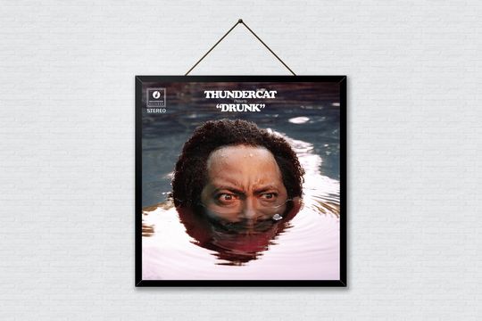 Discover Thundercat  poster, Thundercat Drunk album cover print poster