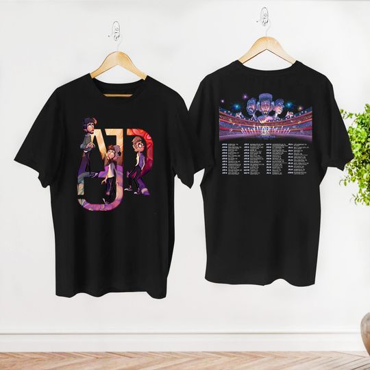 Discover AJR Chibi Members Shirt - The Maybe Man Tour 2024 Tee