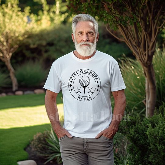 Discover Best Grandpa Shirt for Father's Day Gift, Best Grandpa By Par TShirt, Golfer Gift