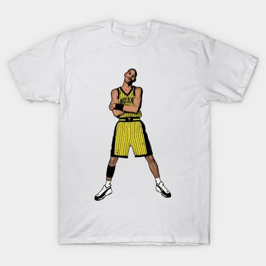 Discover Reggie Miller Shirt, Reggie Miller Basketball T-Shirt