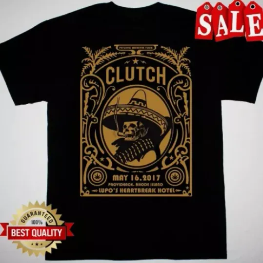 Discover Clutch rock band T-shirt unisex shirt