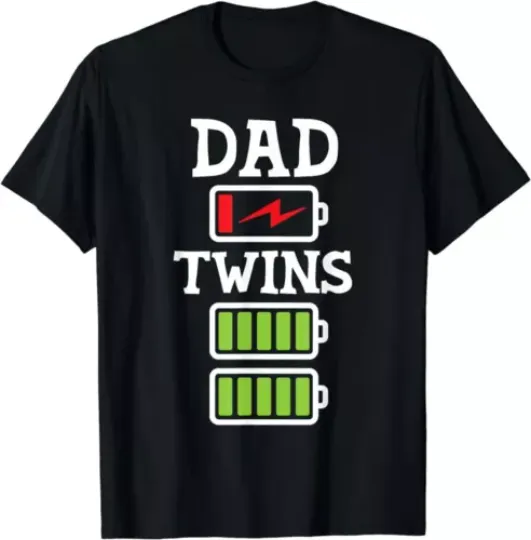 Discover Dad Of Twins - Father Of Twins Twin Dad T-Shirt