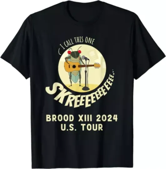 Discover Cicada Brood XIII Cicada Song T-Shirt