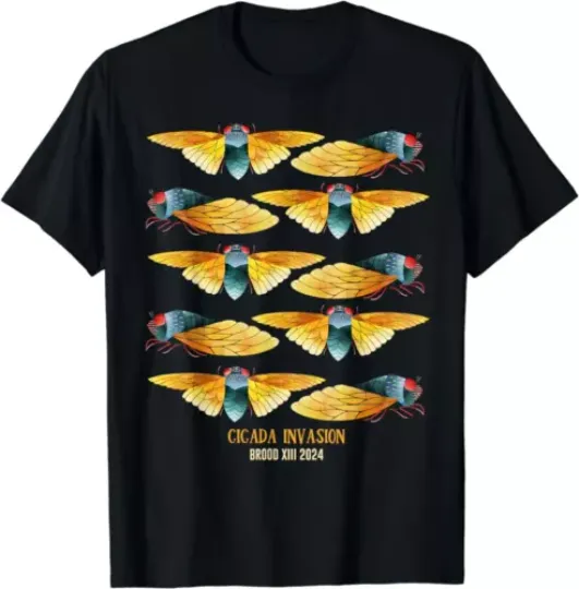Discover Cicada Invasion Brood XIII 2024 Enthusiast Nature Observers T-Shirt