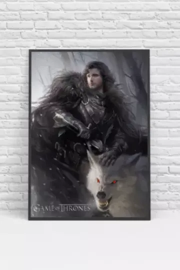 Discover Game Of Thrones John Snow Poster Print