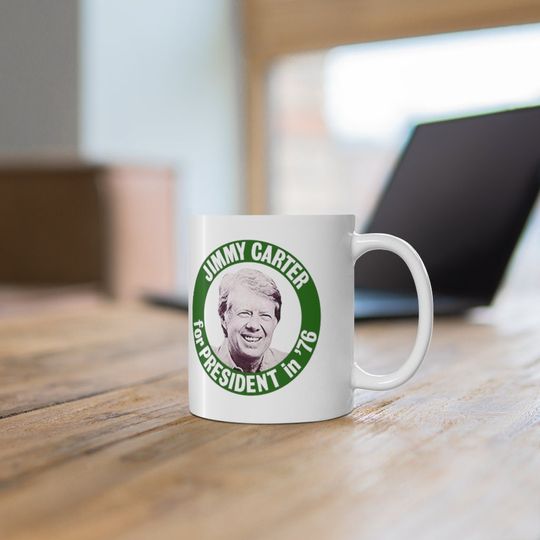 Discover Jimmy Carter For President 1976 Mug