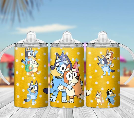 Discover Blueydad 12oz Kids Sippy Cup, Gifts for kids, Childrens Cartoon gifts