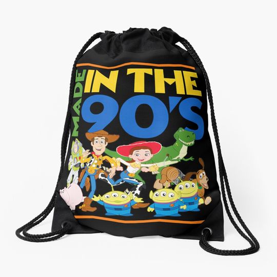 Discover Toy Cartoon - Toy Kids Movies Drawstring Bag