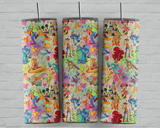 Discover Cartoon Princess Tumbler Wrap