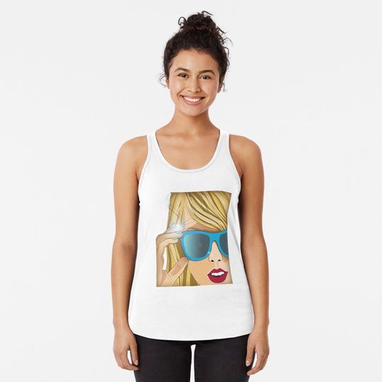 Discover Taylor Racerback Tank Top