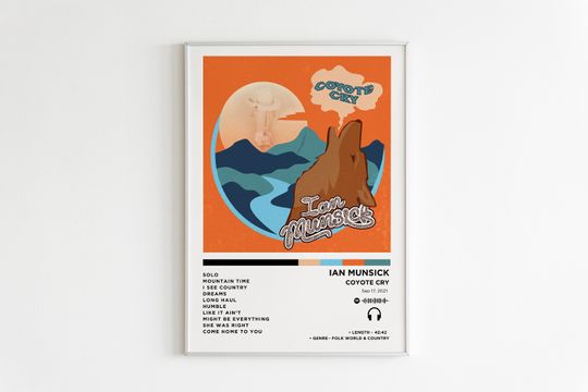 Discover Ian Munsick - Coyote Cry Album Poster