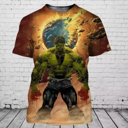 Discover We Are Never Too Old For The Incredible Hulk Tshirt 3D Printed