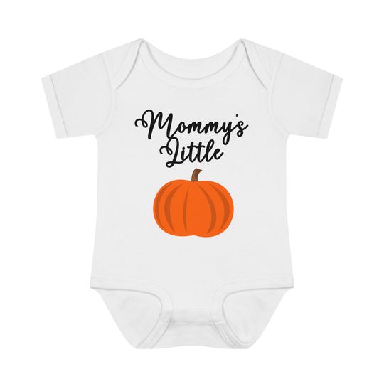Discover Mommy's Little Pumpkin Graphic - Rabbit Skins Infant Fine