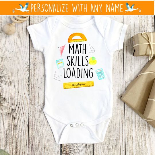 Discover Math Onesie, Mathematics Onesie, Mathematician Onesie