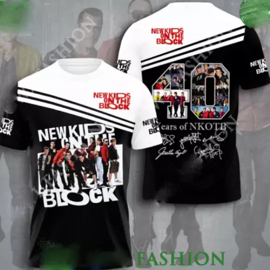 Discover NKOT Block Member Signature 3D Shirt