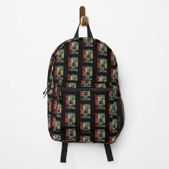 Discover Vintage Motorcycle 3 Live-Fully Unique Design Backpack