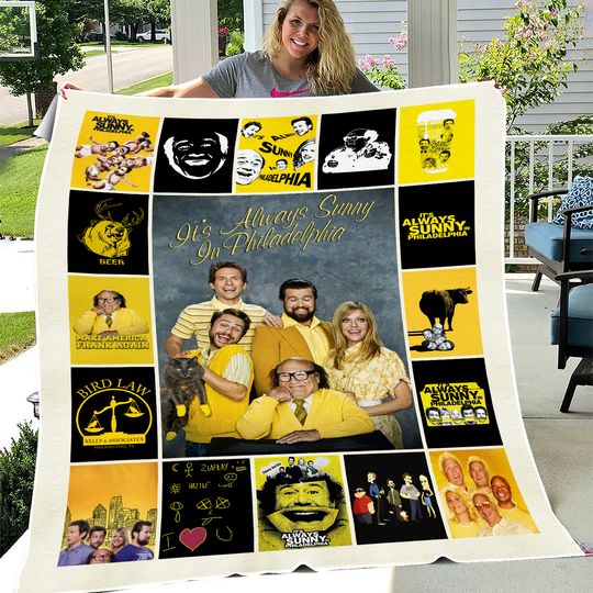 Discover It'S Always Sunny In Philadelphia Blanket