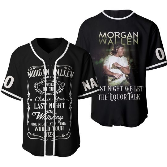 Discover Custom Wallen Western Jersey, Wallen Tour Baseball Jersey
