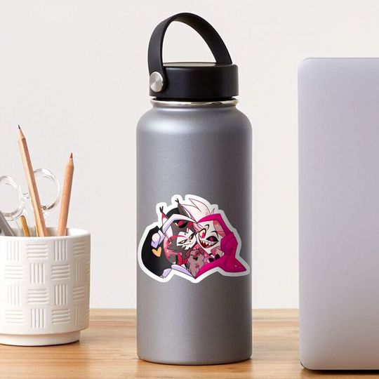 Discover Huskerdust Heart Sticker