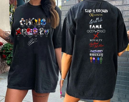 Discover Chris Brown Concert T-Shirt - 11:11 Tour