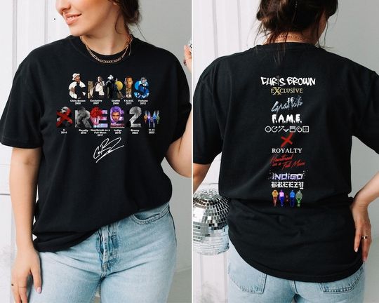 Discover Chris Brown Concert Shirt - 11:11 Tour 2024