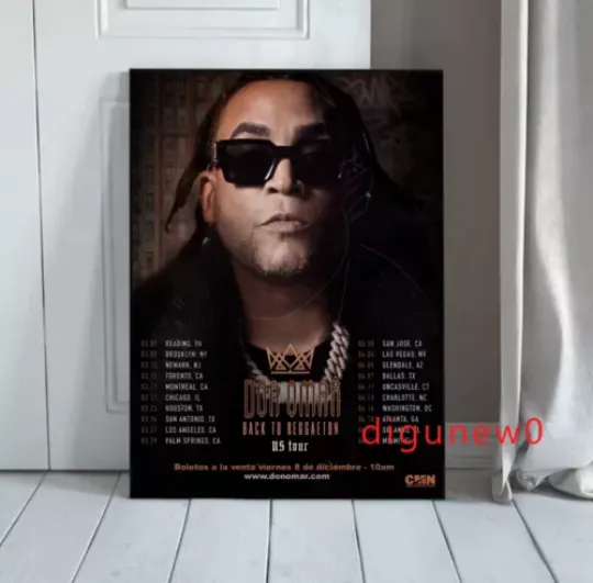 Discover Don Omar 2024 Tour Poster