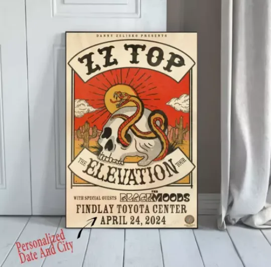 Discover Custom Jason Aldean  Kid Rock Rock the Country 2024 Poster