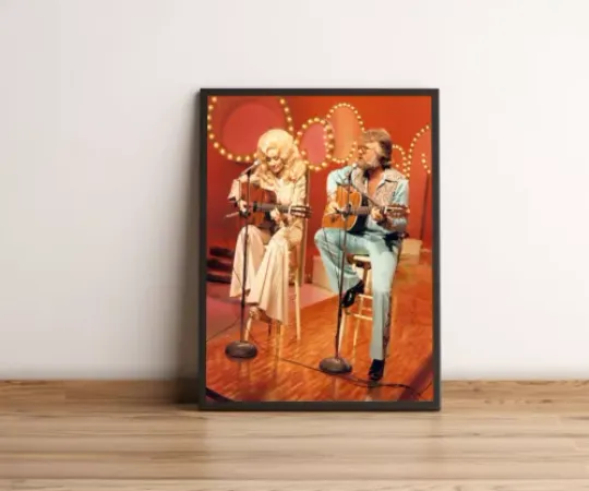 Discover Dolly Parton and Kenny Rogers Poster
