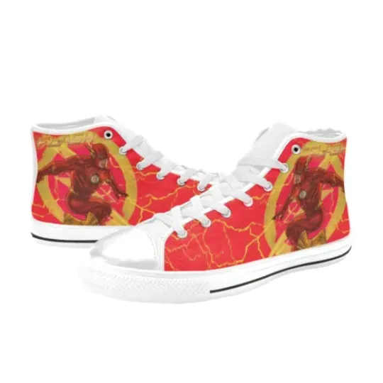 Discover The Flash High Top Canvas Sneaker Shoes