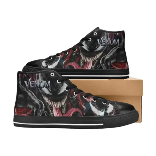 Discover Venom High Tops Sneakers Canvas Men Shoes