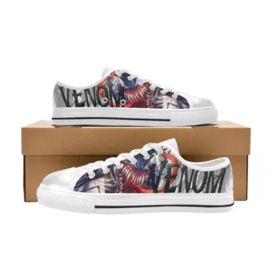 Discover Venom Low Tops Sneakers Women Canvas Shoes
