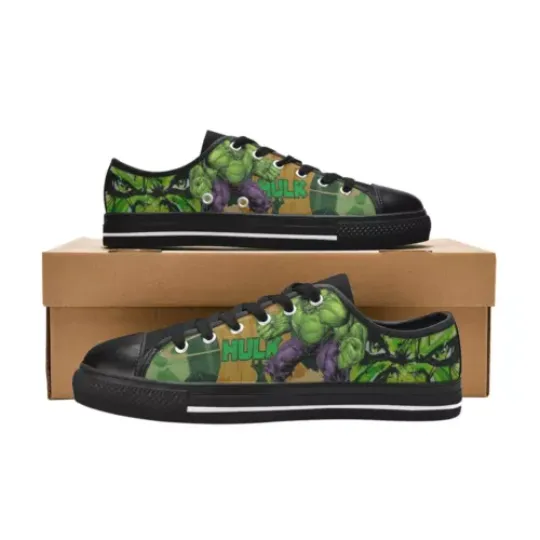 Discover Hulk Low Tops Sneakers Canvas Women Shoes