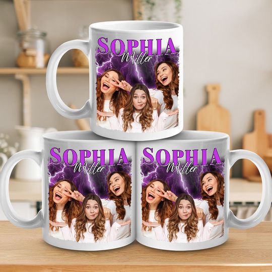 Discover Positive Vibes Positive Life Family Members Custom Upload Image Personalized Mug