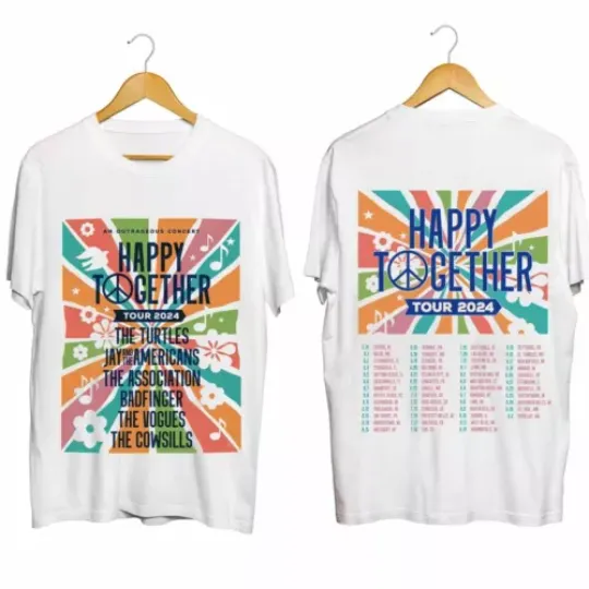 Discover Happy Together Tour 2024 Tour Shirt