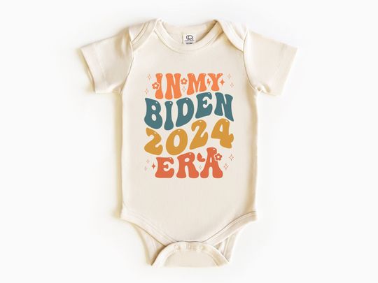 Discover In My Biden 2024 Era Onesie, Republican Bodysuit