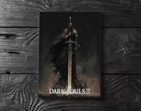 Discover Dark Souls III Video Game Poster Print