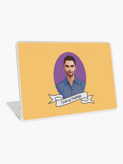 Discover Simon Basset Duke of Hastings Portrait | Laptop Skin