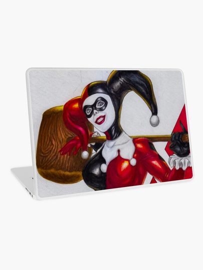 Discover Harley Quinn ~ harleen quinzel | DC Art Print | Laptop Skin