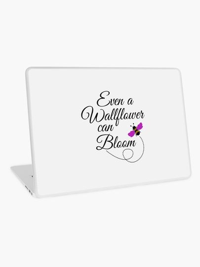 Discover Bridgerton - Even a Wallflower can Bloom | Laptop Skin