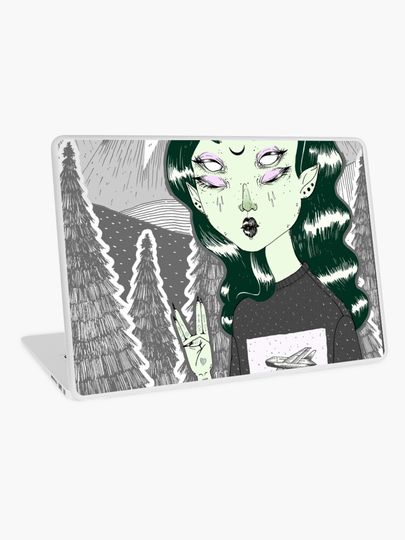 Discover Zelina  | Laptop Skin