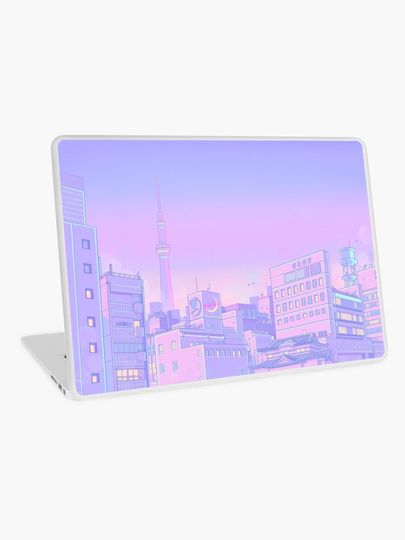 Discover Sailor city | Laptop Skin