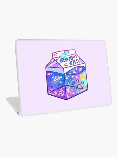 Discover Milky Way Milk Carton | Laptop Skin
