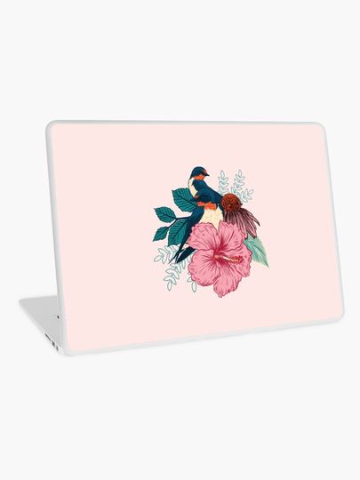 Discover Barn Swallows | Laptop Skin