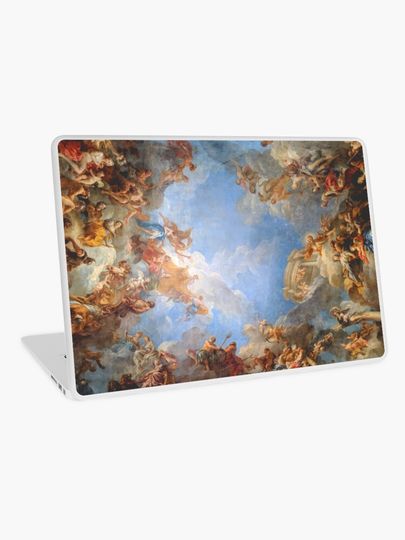 Discover Fresco of Angels in the Palace of Versailles | Laptop Skin