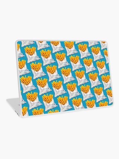 Discover French Fries Pattern | Laptop Skin