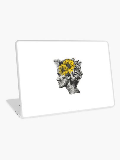 Discover Unity in Duality: Nature&apos;s Human Tapestry | Laptop Skin