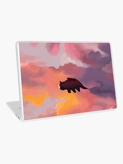 Discover Appa in the Clouds | Laptop Skin