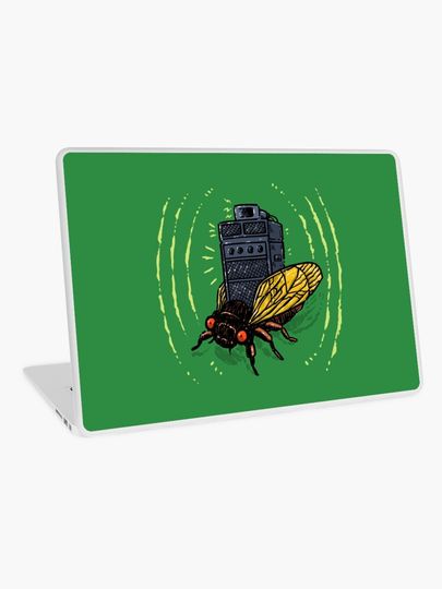 Discover Cicada Soundsystem | Laptop Skin
